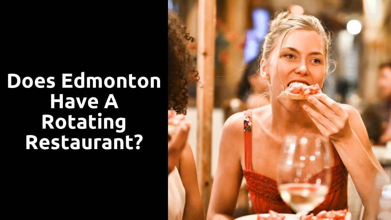 Does Edmonton have a rotating restaurant?