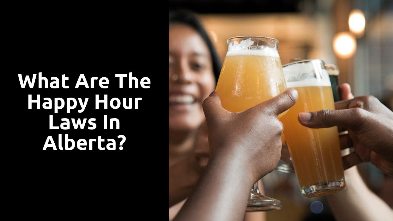 What are the happy hour laws in Alberta?