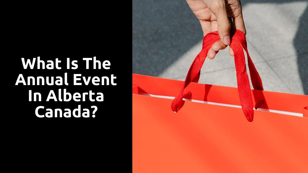 What is the annual event in Alberta Canada?